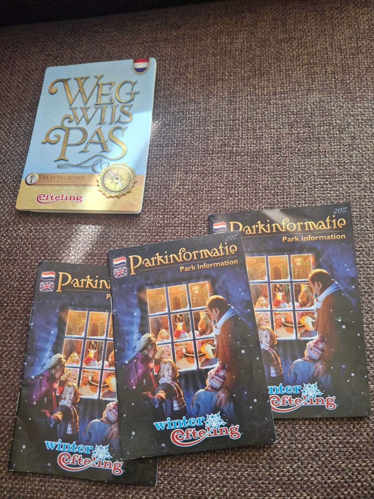 Efteling plattegrond / parkinformatie, Verzamelen, Ophalen of Verzenden, Overige typen