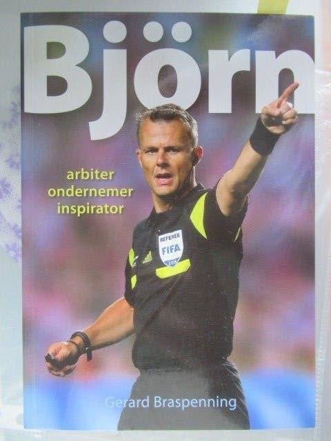 Björn: arbiter, inspirator - Gerard Braspenning-gesigneerd, Boeken, Sportboeken, Ophalen of Verzenden, Zo goed als nieuw, Balsport