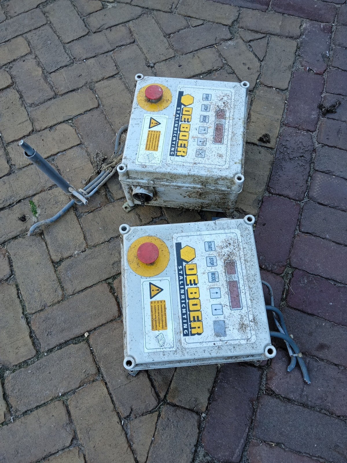 De boer mestschuif  vertragingskast moter, Dieren en Toebehoren, Stalling en Weidegang