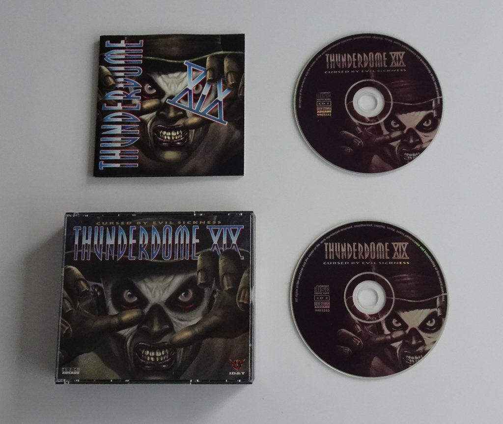 Thunderdome XIX : Cursed By Evil Sickness 2xCD uit 1997, Ophalen, Zo goed als nieuw