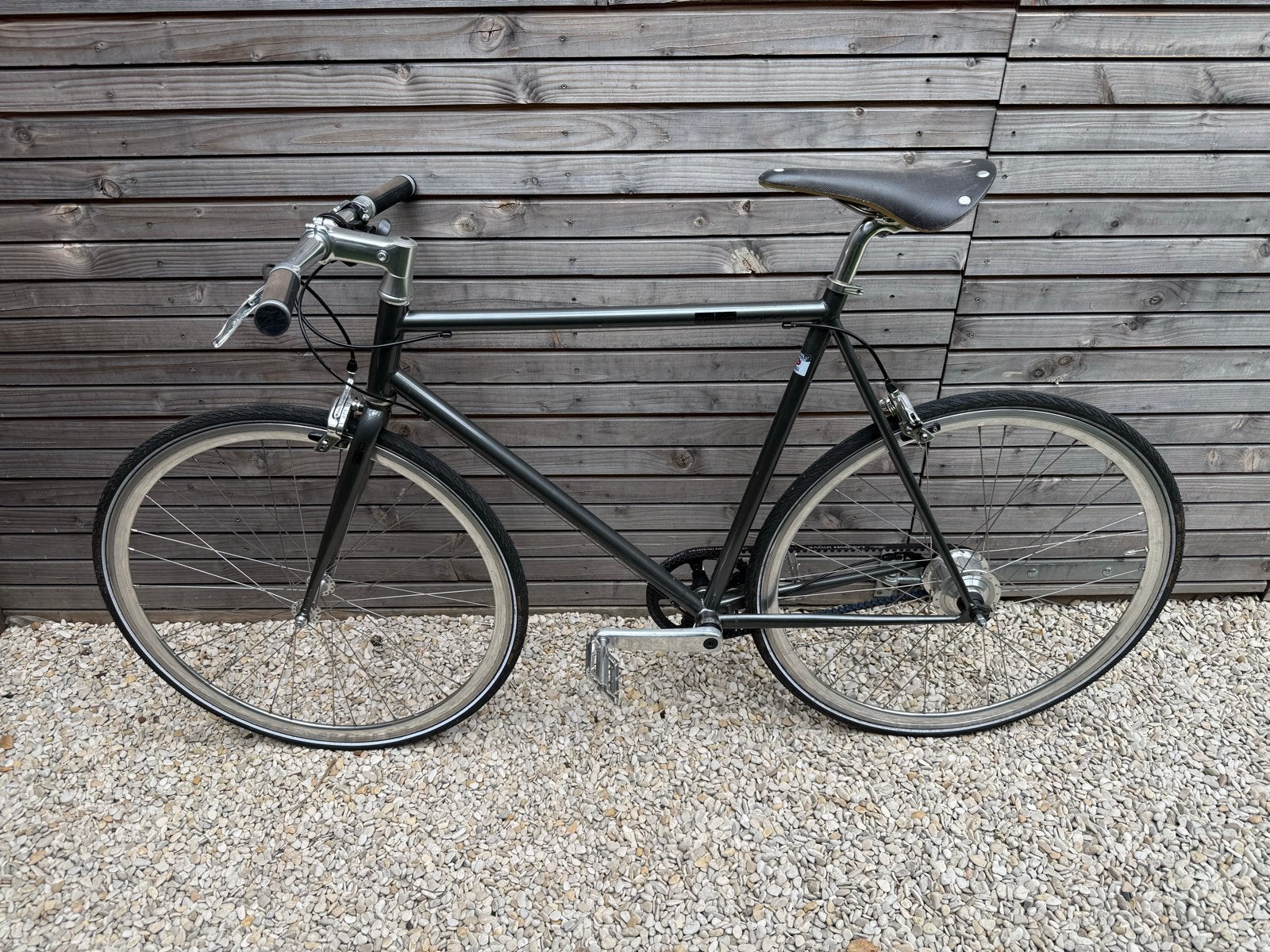 Mika Mora Arcane Grey 8 Speed Urban Bike 58cm, Velgrem, Zo goed als nieuw, 57 tot 61 cm, Ophalen