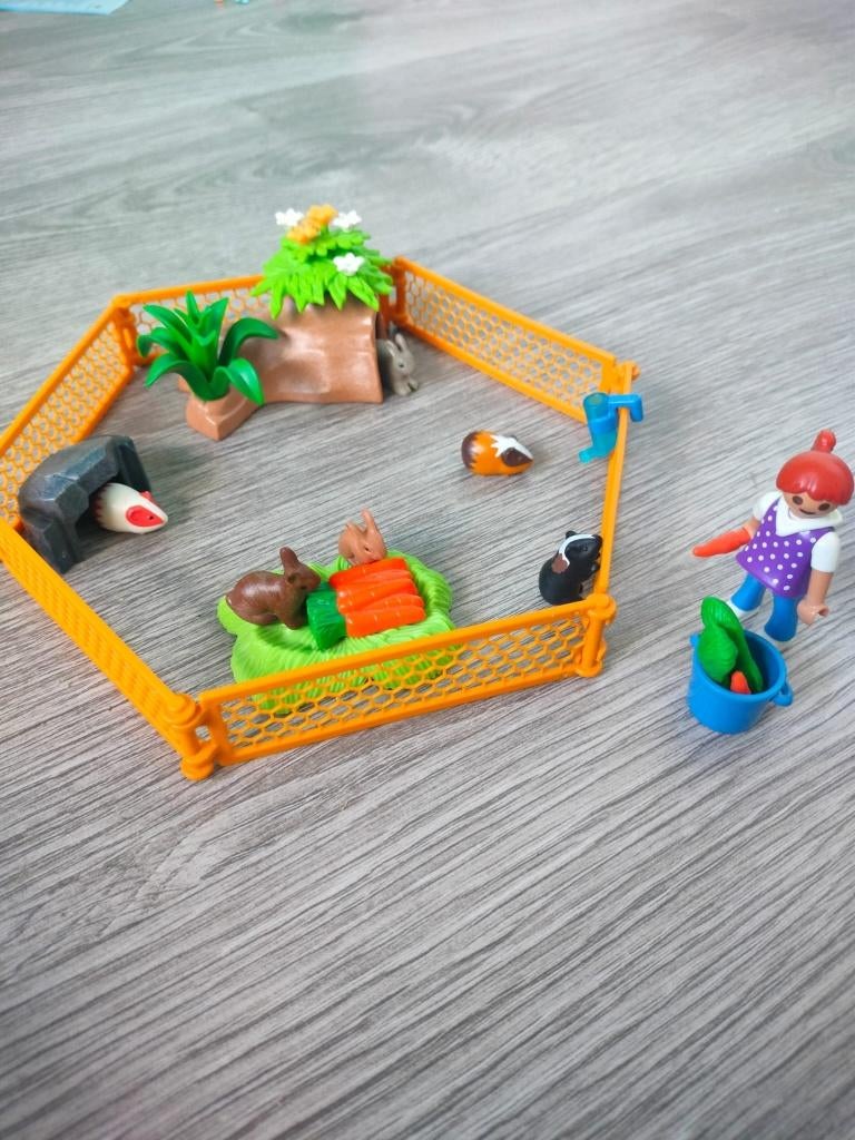 Playmobil Kinderen met kleine dieren 70137, Ophalen, Zo goed als nieuw, Complete set
