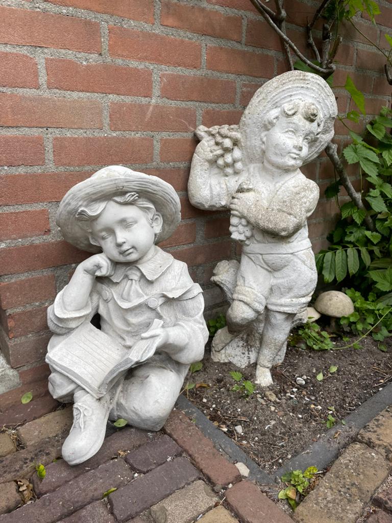 Tuinbeelden divers, Ophalen, Gebruikt, Beton
