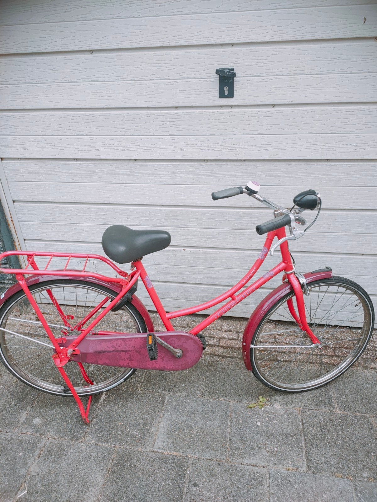 Meiden fiets 24 Inch, Ophalen, Gebruikt, Gazelle, Terugtraprem