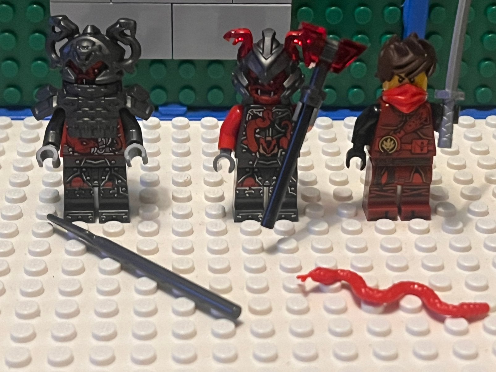 Lego Ninjago minifiguren 3 stuks, Kinderen en Baby's, Speelgoed | Duplo en Lego, Ophalen of Verzenden, Zo goed als nieuw