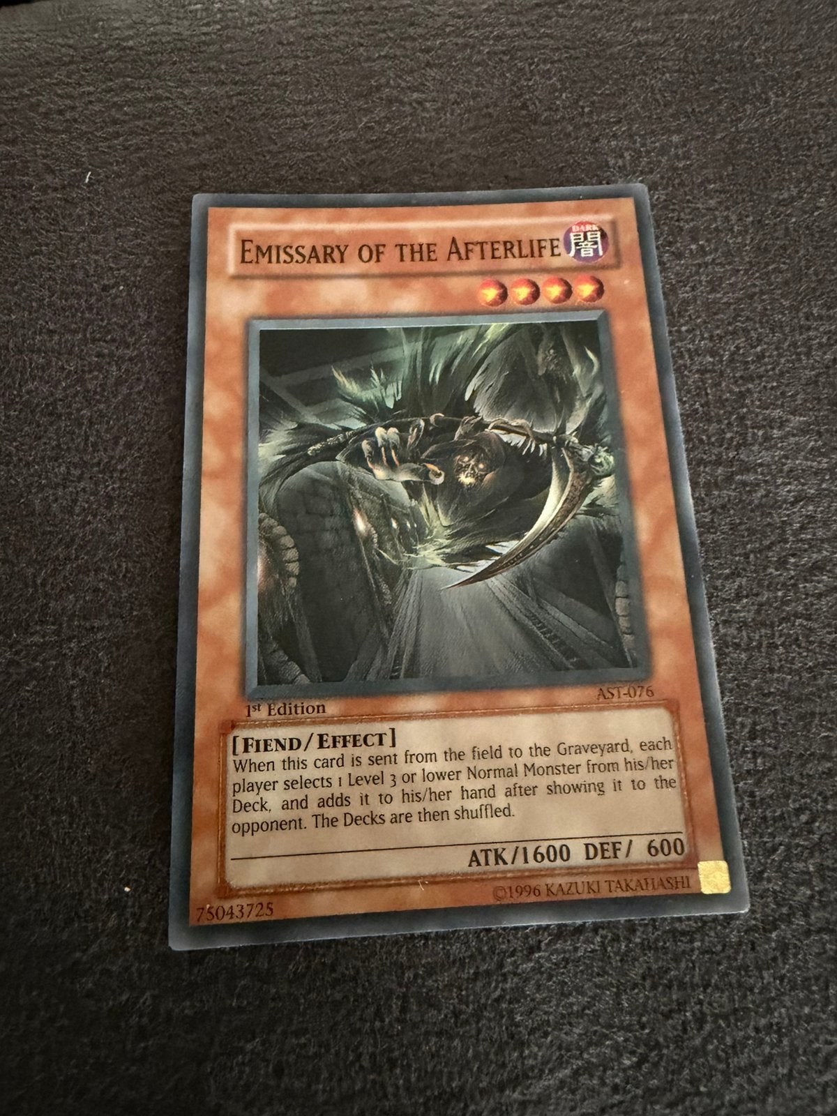 YuGiOh Emissary of the Afterlife AST-076, Ophalen of Verzenden, Gebruikt