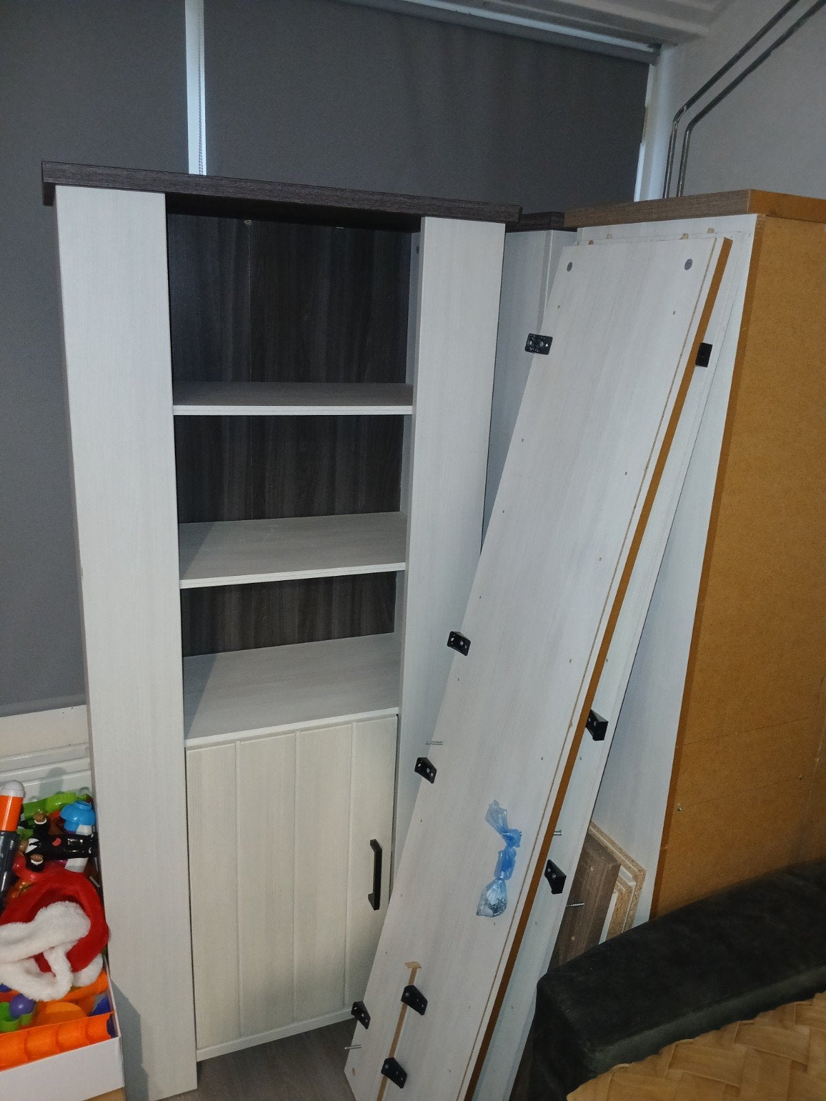 4 boeken kasten 1 uit elkaar, Ophalen, Gebruikt, 50 tot 100 cm, 150 tot 200 cm
