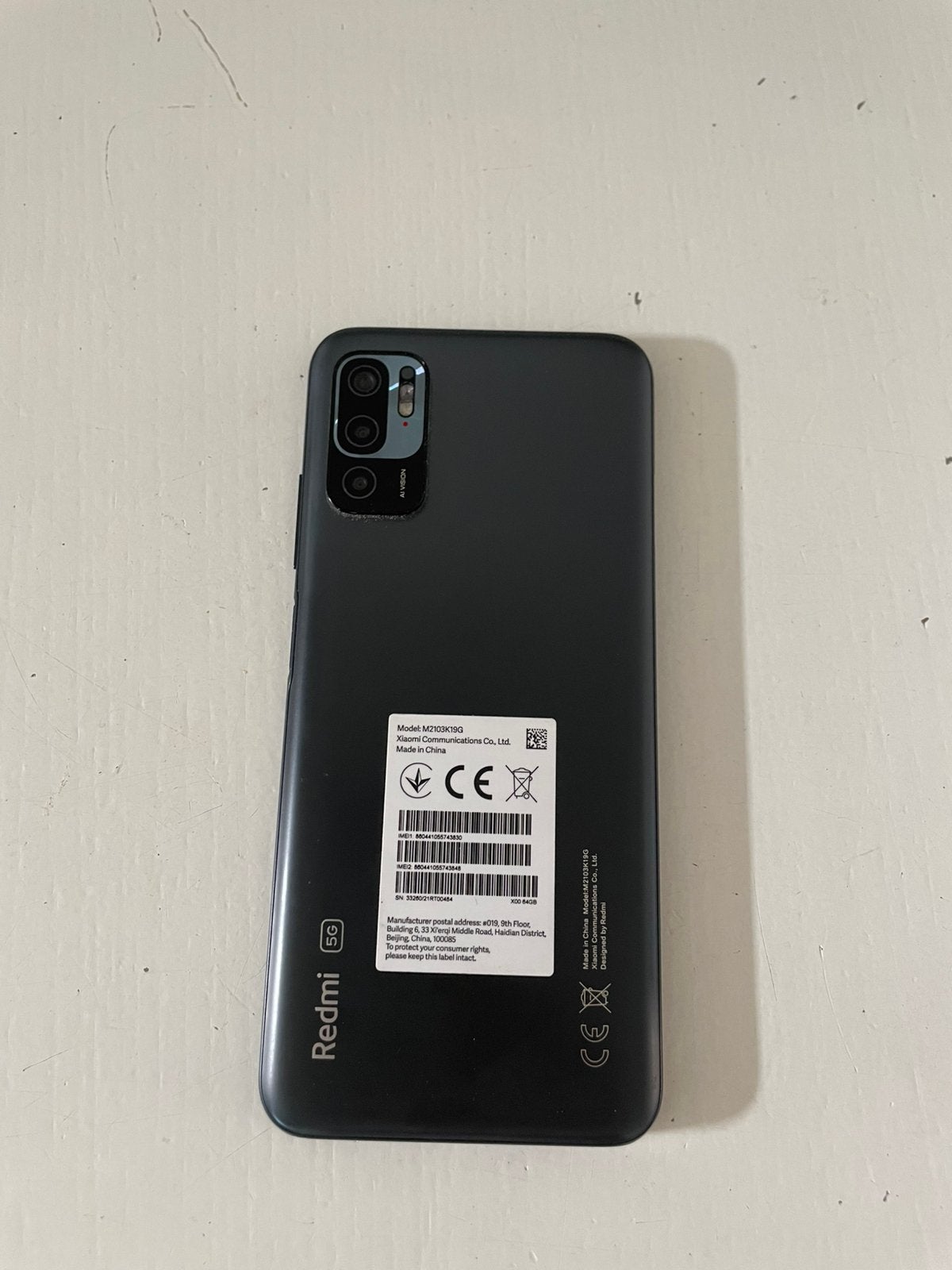 Xiaomi redmi note 10 5g, Ophalen of Verzenden, Gebruikt