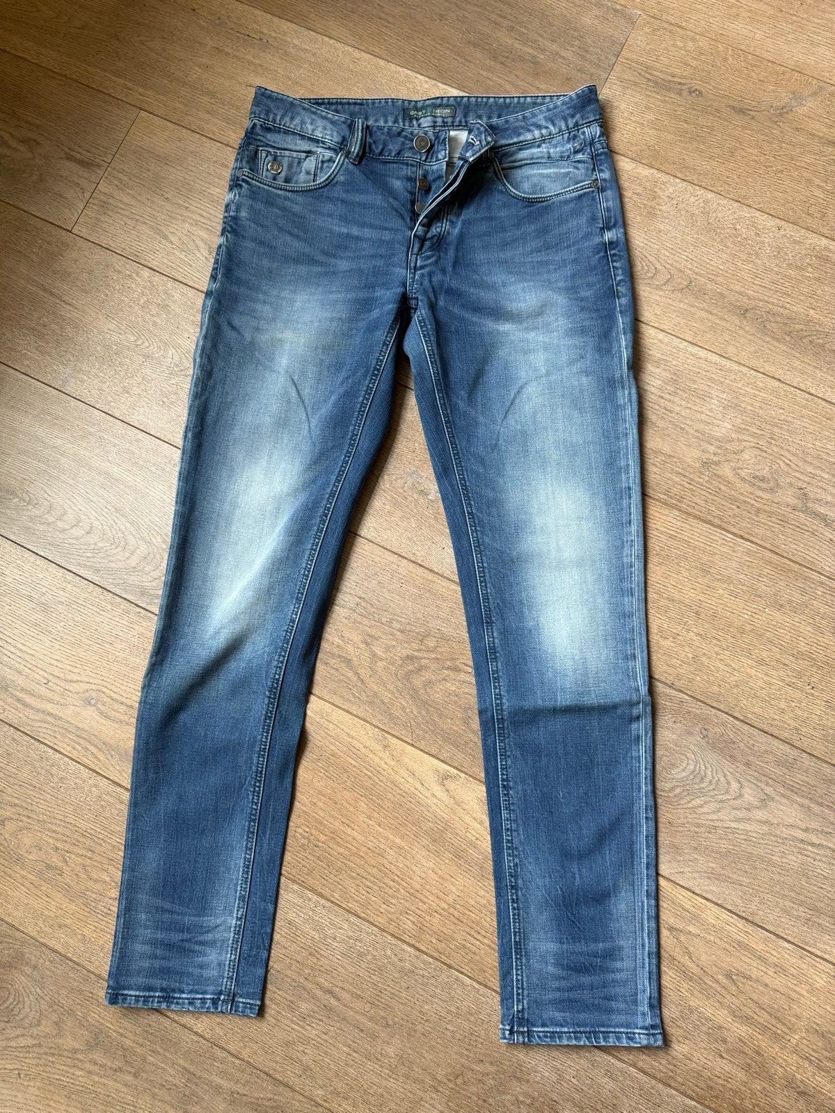 Cast Iron Slim Fit Jeans W31/L32, Ophalen of Verzenden, Gedragen, Blauw, W32 (confectie 46) of kleiner