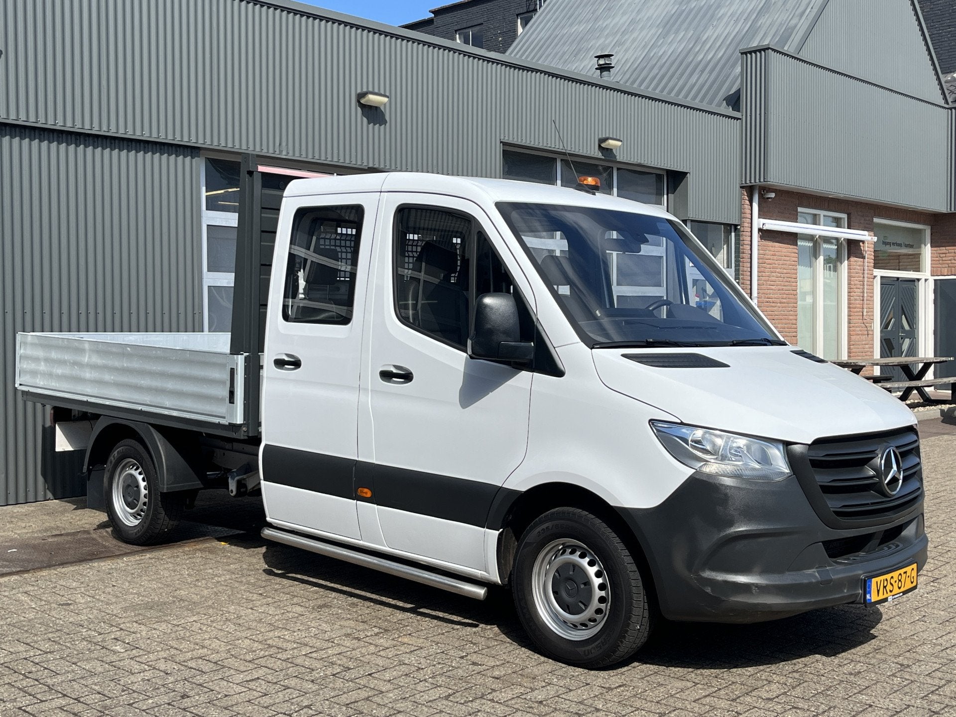 Mercedes-Benz Sprinter 311 1.9 CDI L2 DC 366 Wielbasis Airco, Achterwielaandrijving, 4 cilinders, 116 pk, Wit