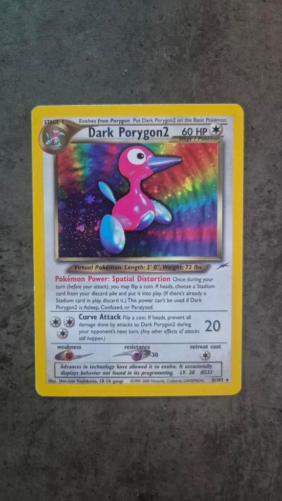 Dark Porygon2 Neo Destiny, Ophalen of Verzenden, Zo goed als nieuw
