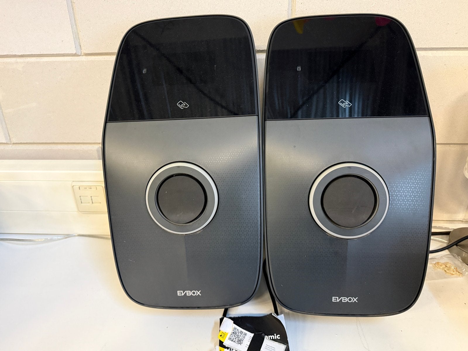 EVBox Elvi laadpaal 3,7 - 22KW - verbonden met Laadnet, Auto diversen, Ophalen, Zo goed als nieuw, Laadpaal