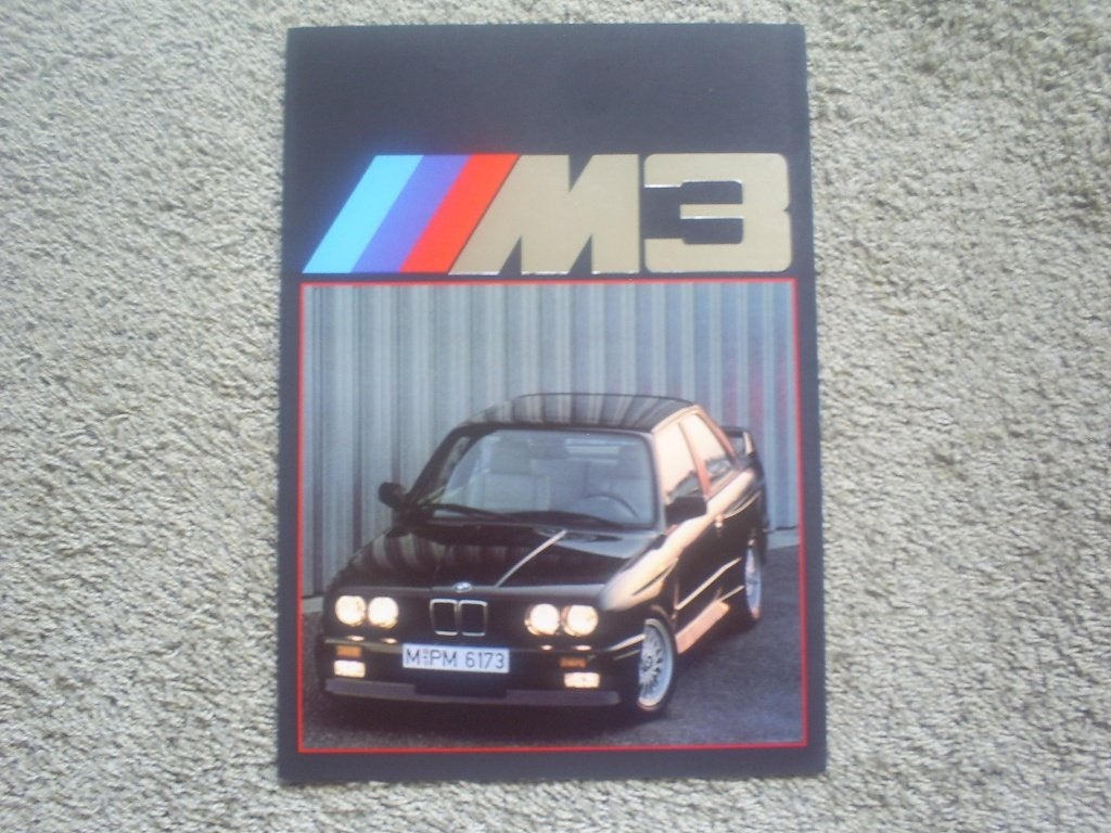 Aparte BMW  M3 E30 folder., Diverse auteurs, Ophalen of Verzenden, Zo goed als nieuw, BMW