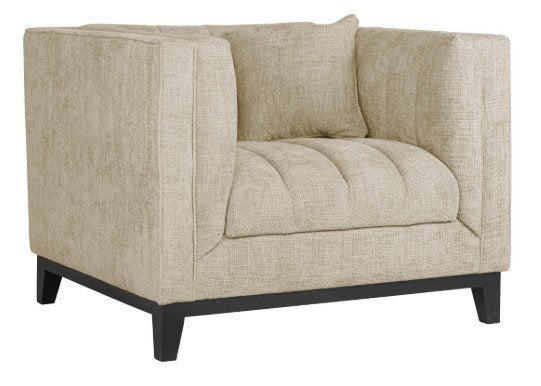 Richmond Interiors Beauchamp fauteuil — Cream Unicorn, Huis en Inrichting, Ophalen, Hout, 75 tot 100 cm, Zo goed als nieuw