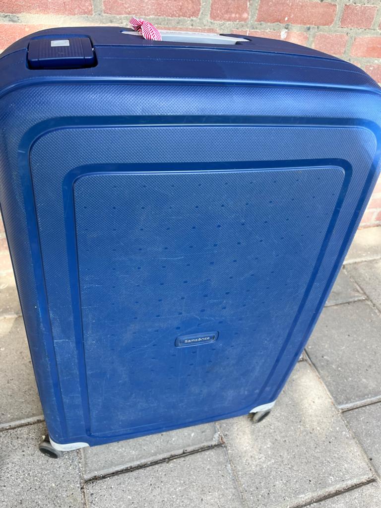 Samsonite S’Cure Spinner Koffer - Groot (20/25 kg), Sieraden, Tassen en Uiterlijk, Koffers, Gebruikt, Hard kunststof, 45 tot 55 cm