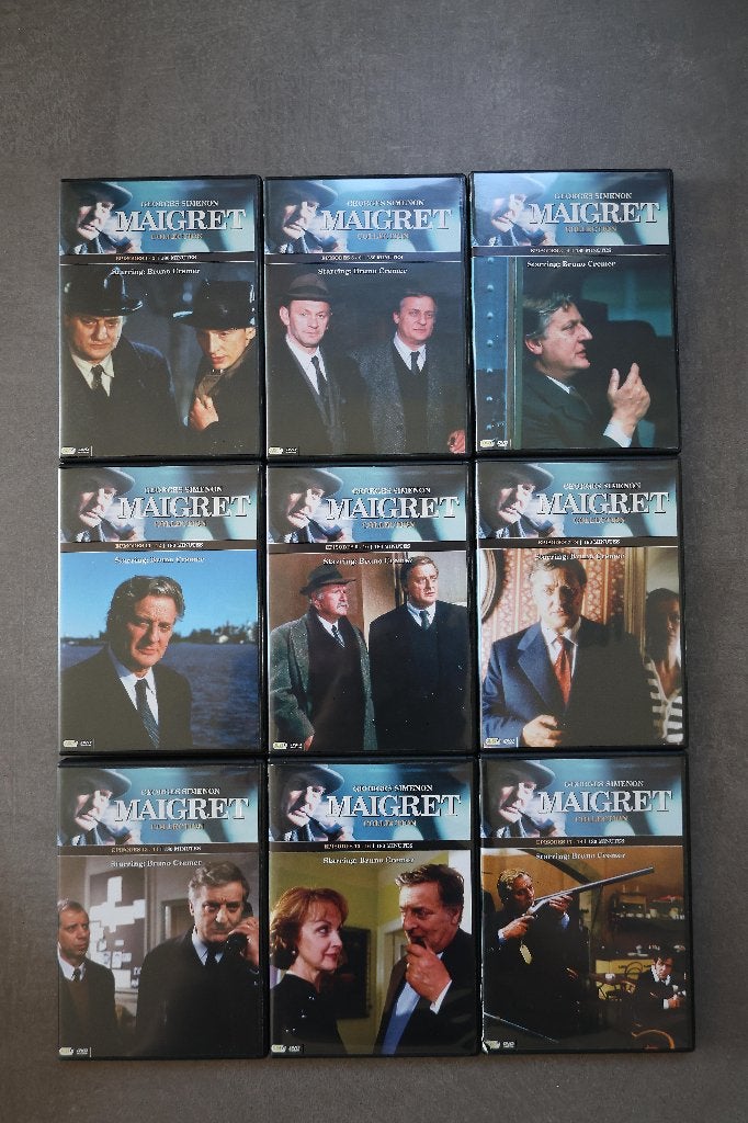 Maigret - Seizoen 1 t/m 3 (18 afleveringen), Nederlands, Ophalen of Verzenden, Zo goed als nieuw, Frans