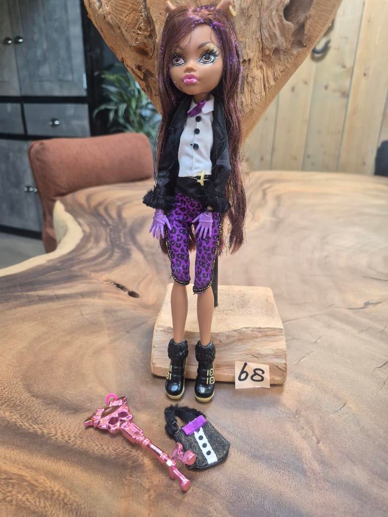 Monster High Clawdeen Wolf pop met accessoires, Ophalen of Verzenden
