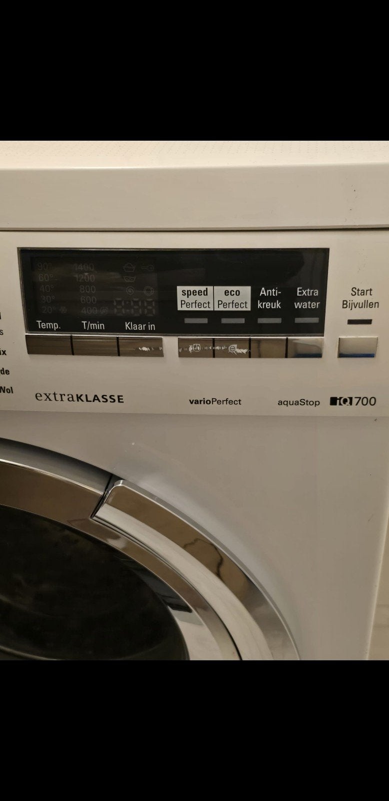 Siemens iQ700 VarioPerfect Wasmachine - ExtraKlasse, Witgoed en Apparatuur, Ophalen of Verzenden, Zo goed als nieuw, Voorlader