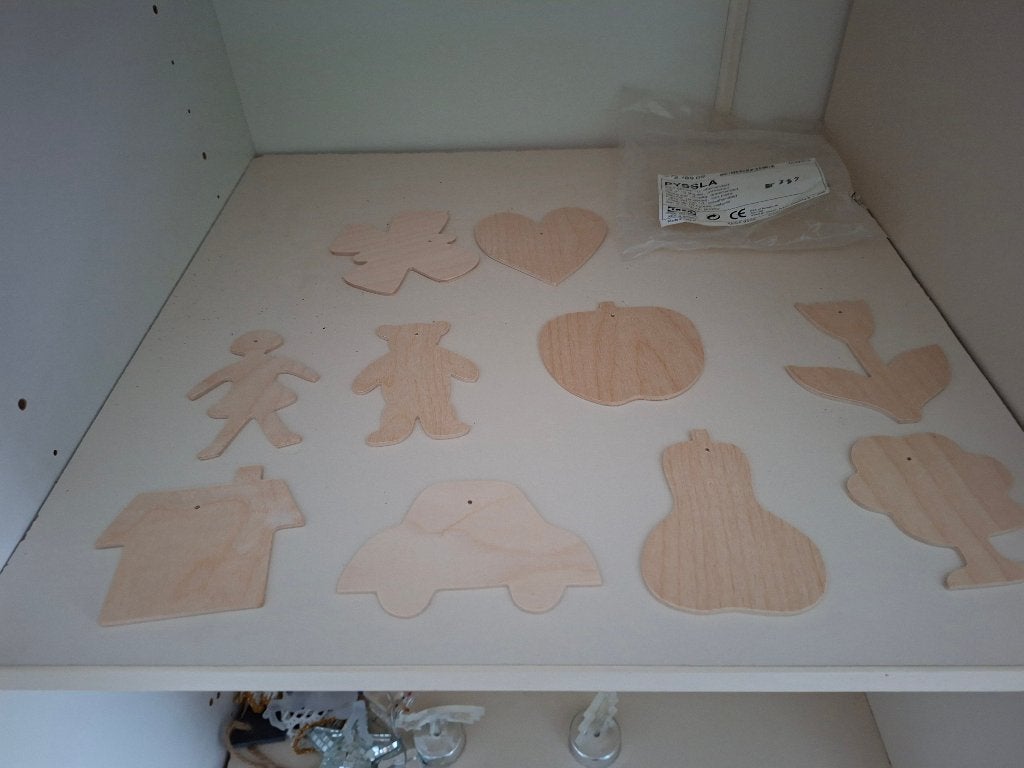 Ikea PYSSLA figuur set van 10, onbehandeld, Ophalen of Verzenden