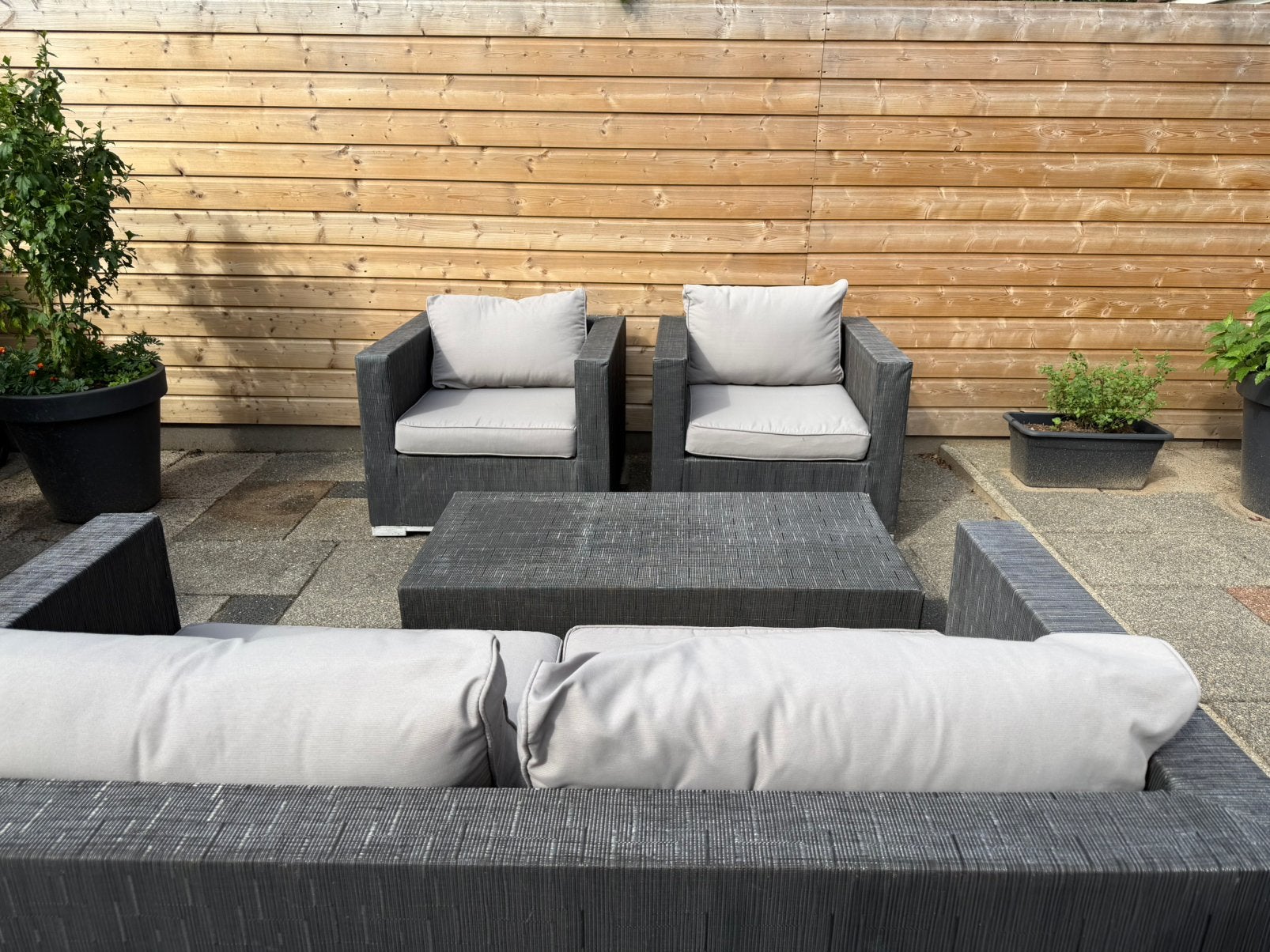 Tuinset van Intratuin, Ophalen, Gebruikt, Bank, Tuinset