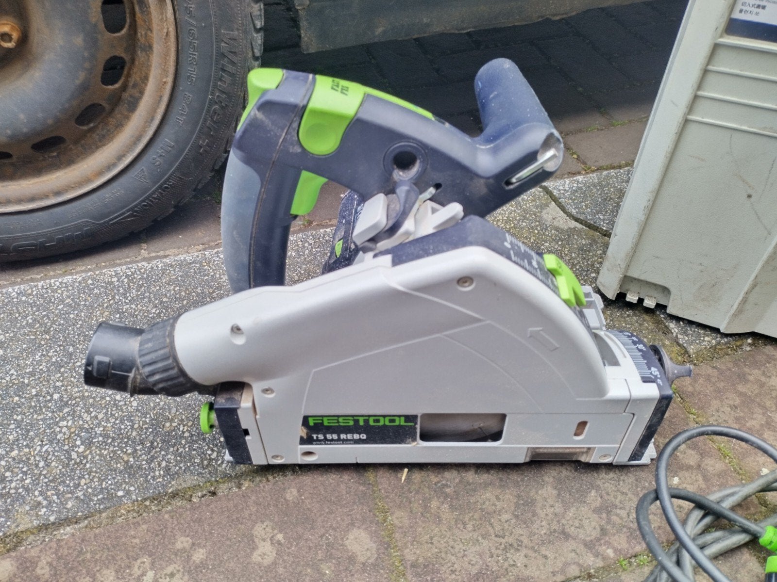 Invalzaag Festool, Gebruikt, Invalzaag, Ophalen of Verzenden, 30 tot 70 mm