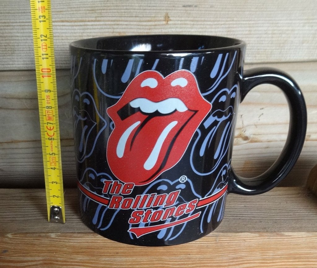 Prachtige mok van THE ROLLING STONES, Verzamelen, Ophalen of Verzenden, Zo goed als nieuw, Overige typen