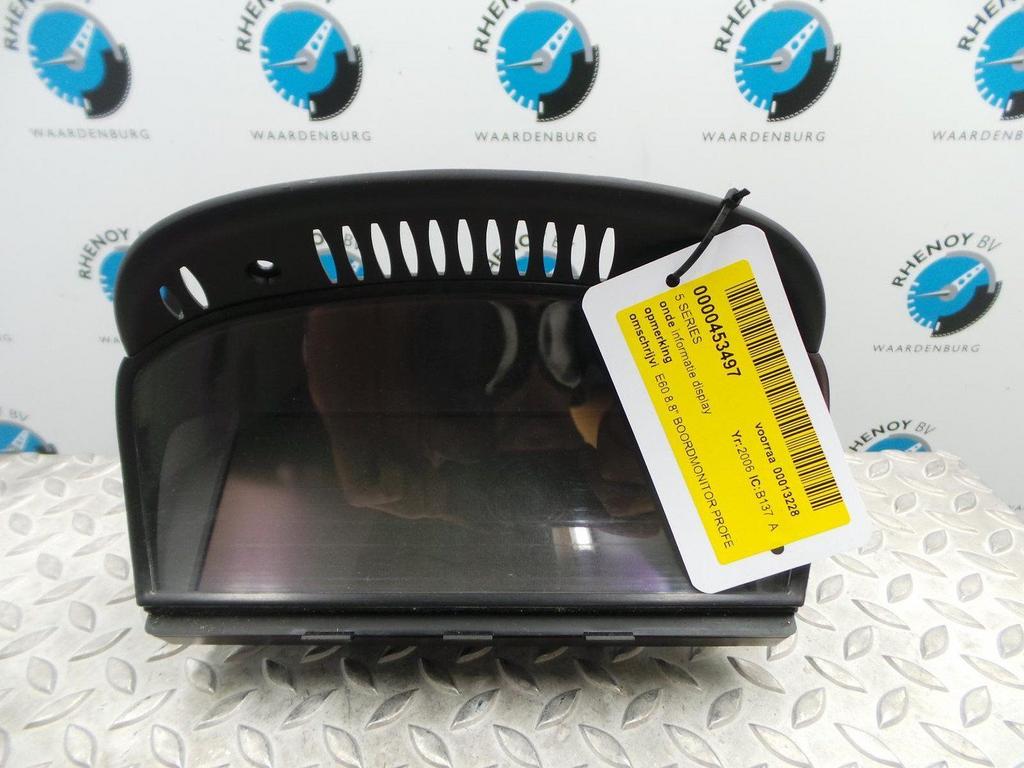 BMW 5 SERIES 530 XD AUTOMAAT INFORMATIE DISPLAY 2006, Ophalen of Verzenden, Gebruikt, Stiba lid