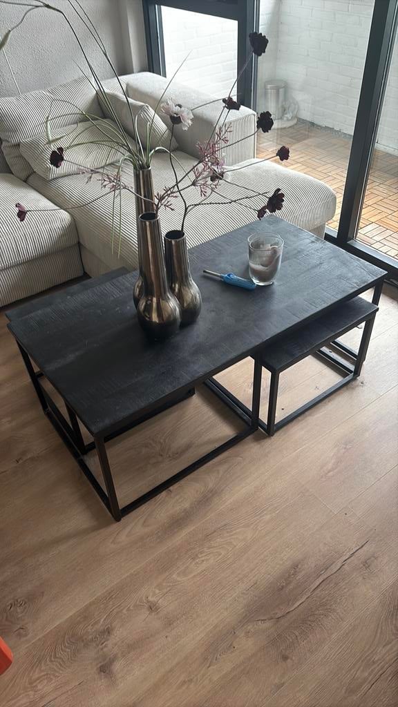 Salontafel nieuwstaat bijna niet gebruikt, 100 tot 150 cm, Zo goed als nieuw, Rechthoekig, 50 tot 100 cm