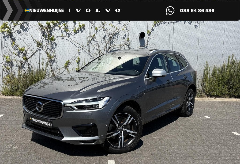 Volvo XC60 2.0 T8 Twin Engine AWD R-Design | Luchtvering | A, Auto's, Volvo, Bedrijf, Te koop, XC60, 4x4, ABS, Achteruitrijcamera