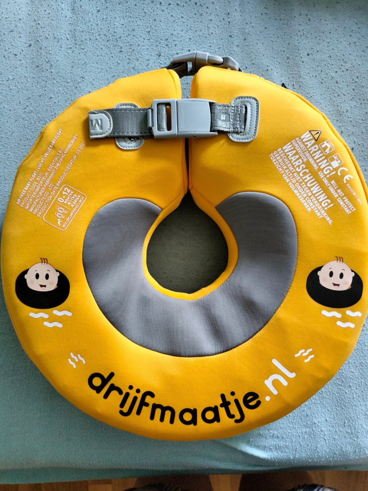 Drijfmaatmaatje baby zwemband 0-12 maanden, Kinderen en Baby's, Ophalen of Verzenden, Zo goed als nieuw, Overige typen