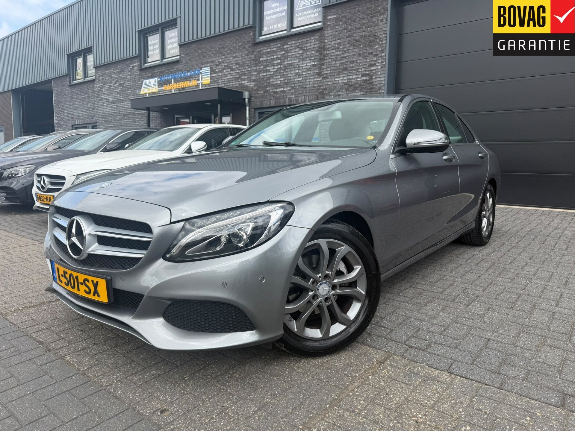 Mercedes-Benz C-Klasse 180 Ambition | 2E EIGENAAR | 12MND GA, Auto's, Automaat, Leder en Stof, 1595 cc, Bedrijf