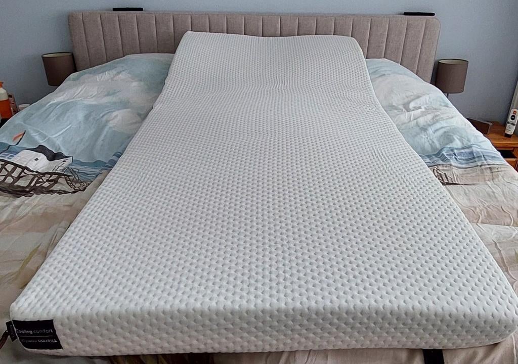 Felman Deluxe matrastopper 90x210 cm. Nieuw!, 90 cm, Eenpersoons, 210 cm, Nieuw