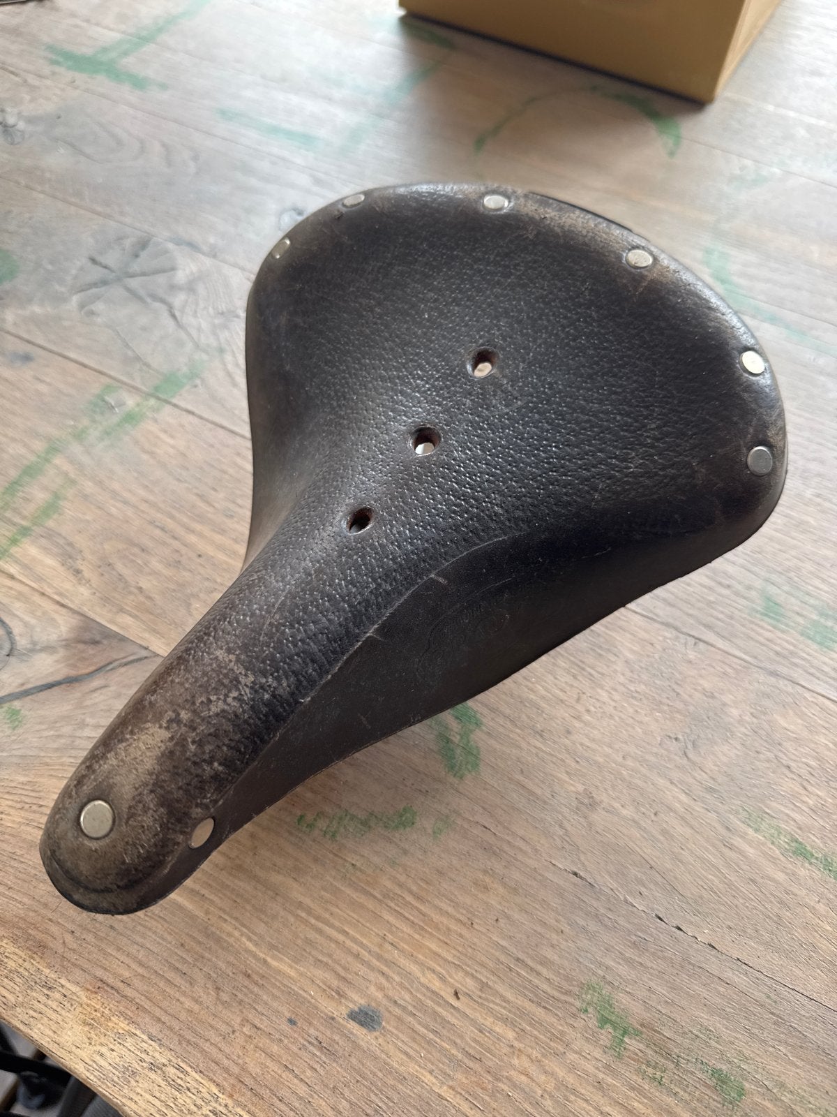 Brooks B66 Echt Lederen Fietszadel - Klassiek & Comfortabel, Gebruikt, Leer, Ophalen of Verzenden, Zadel