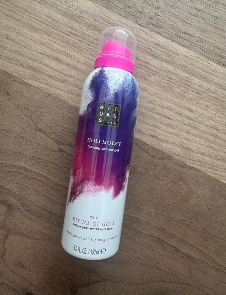 Rituals Holi Moley Foaming Shower Gel - Flamingo Flower, Ophalen of Verzenden, Nieuw, Bad & Douche