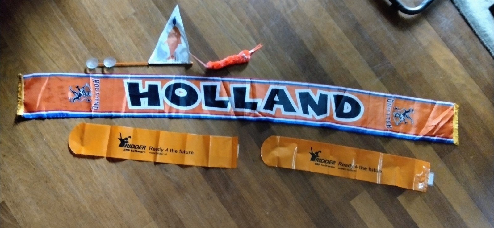 Diverse oranje items, voor oranjefans, Ophalen of Verzenden, Zo goed als nieuw, Overige binnenlandse clubs, Vaantje of Sjaal