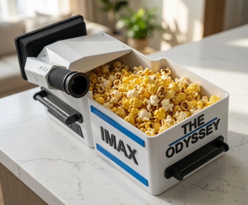 The odyssey IMAX popcorn bak replica, Gebruiksvoorwerp, Hengelo OV, Nieuw, Ophalen of Verzenden