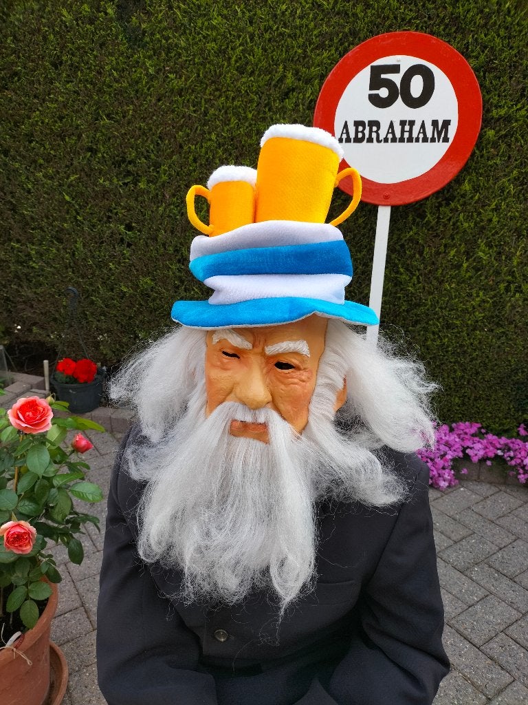 Abraham met jong of wat ouder uiterlijk naar keuze., Ophalen, Zo goed als nieuw, Abraham of Sarah