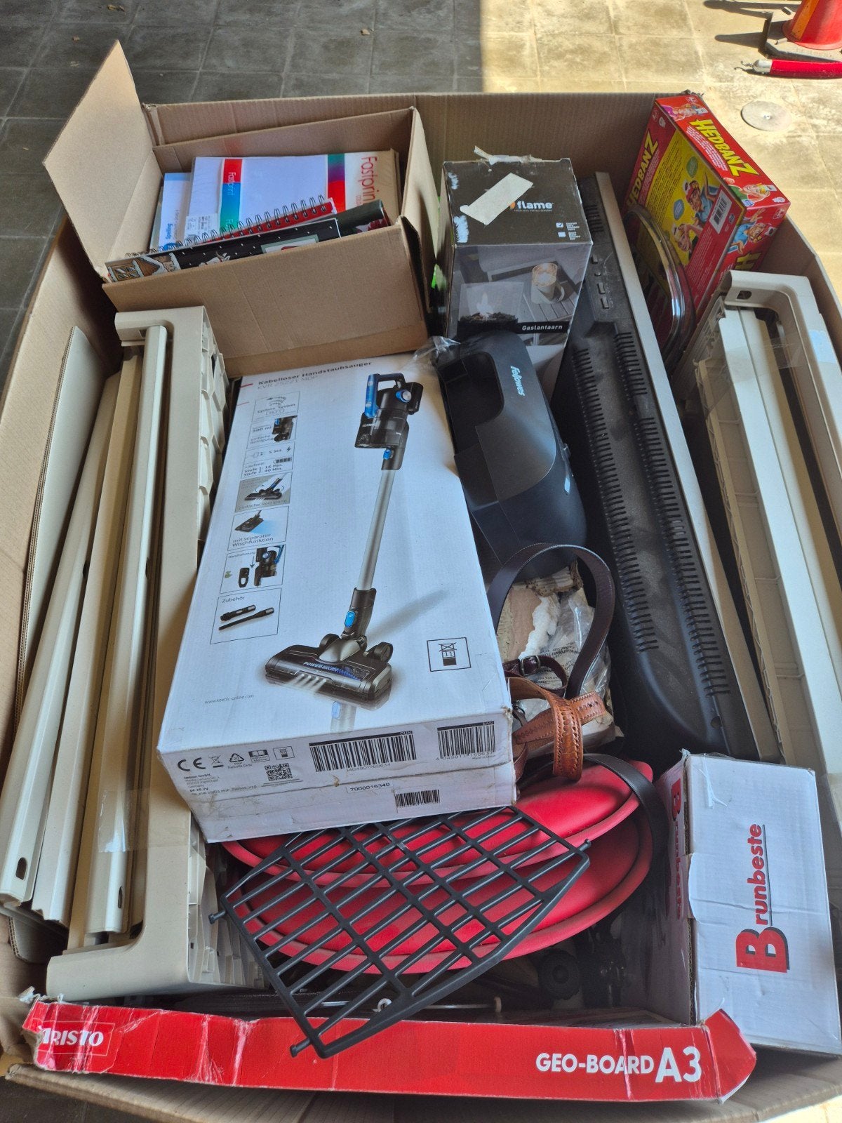Palletbox ongecontroleerde goederen, Diversen, Ophalen, -, Zo goed als nieuw, -