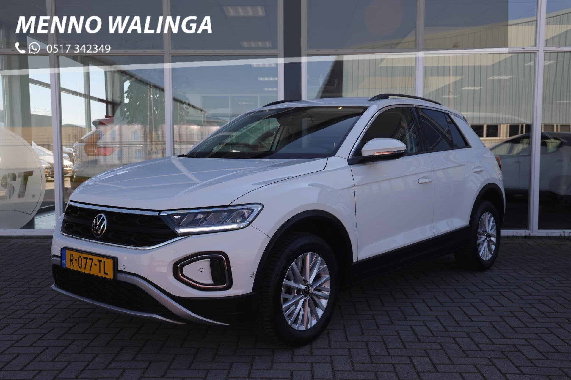 Volkswagen T-Roc 1.5 TSI Life|Automaat|Camera|Virtual|Navi|A, Euro 6, 4 cilinders, 150 pk, Wit
