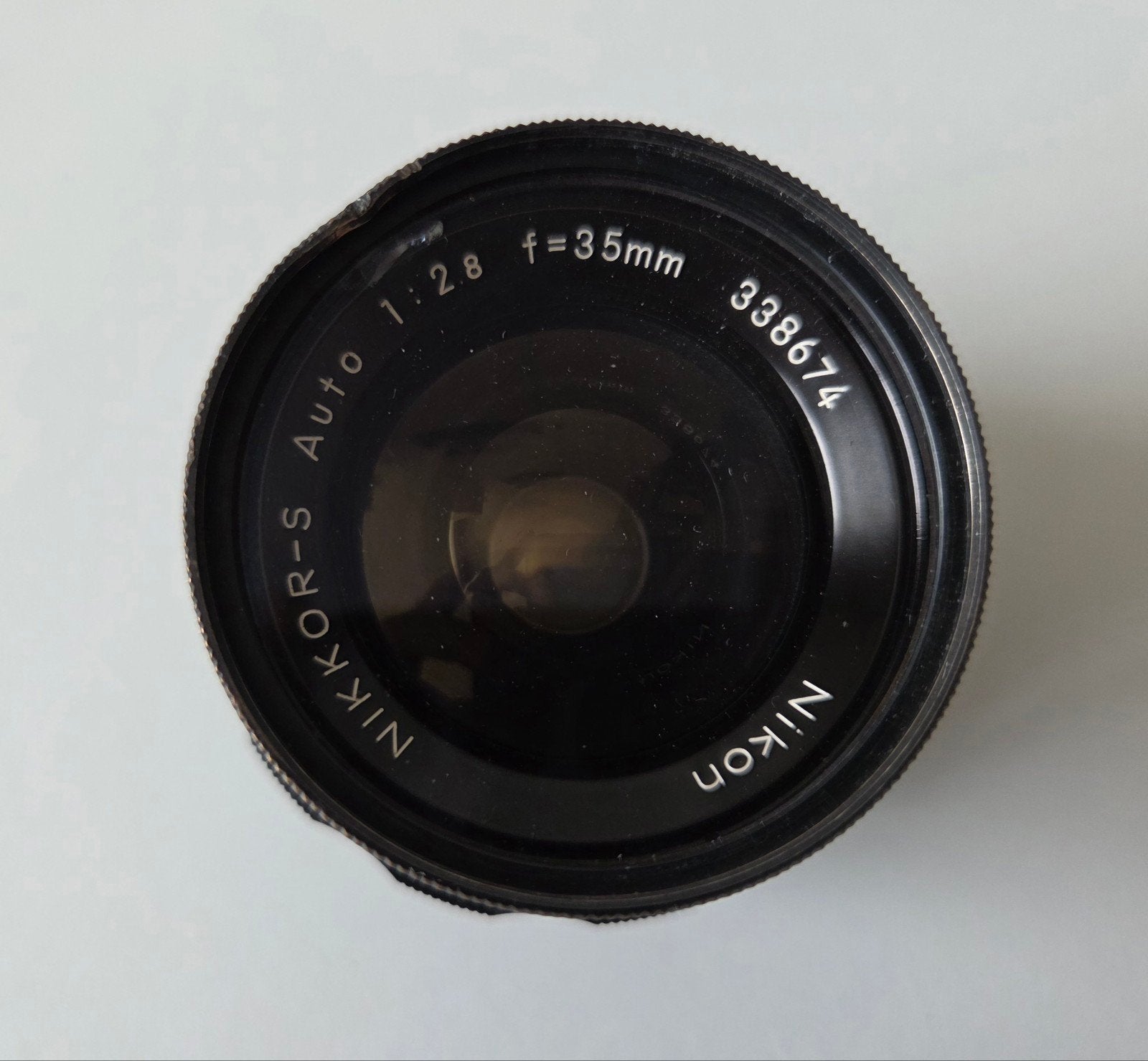 Nikon Nikkor-S Auto 35mm f/2.8 handmatige groothoeklens, Audio, Tv en Foto, Gebruikt, 35 mm, Nikon, Ophalen of Verzenden