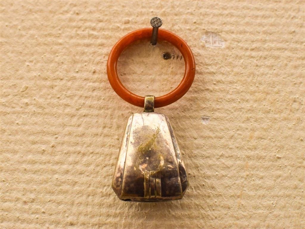 Verzilverde Baby Rammelaar 51702, Ophalen of Verzenden, Zilver