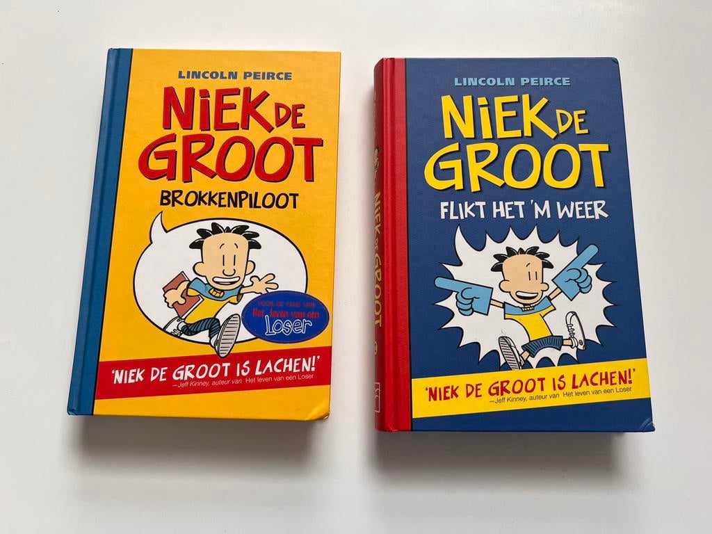 Twee Niek de Groot boeken, Ophalen of Verzenden, Zo goed als nieuw, Fictie algemeen