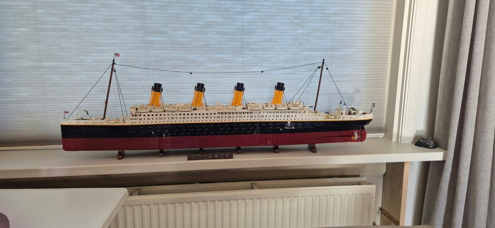 Lego Titanic met doos en boekjes, Ophalen, Zo goed als nieuw, Overige merken