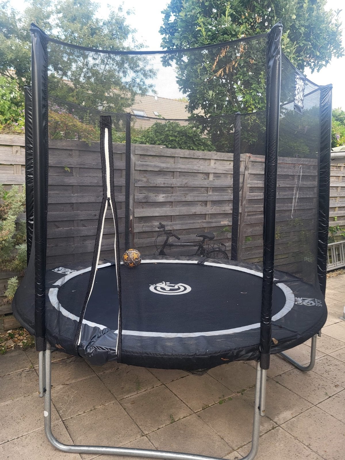 Trampoline 280cm zo goed als nieuw, Ophalen, Zo goed als nieuw