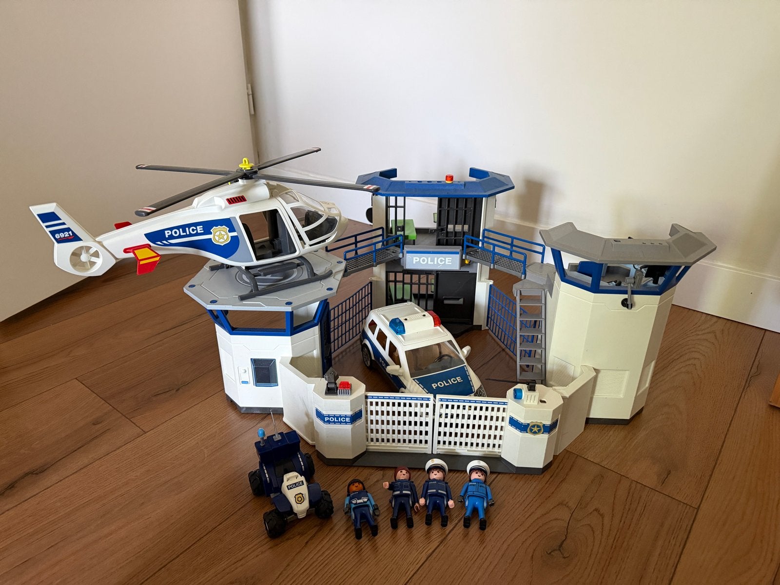 Playmobil Politie Set, Gebruikt, Losse onderdelen, Voertuig, Ophalen of Verzenden