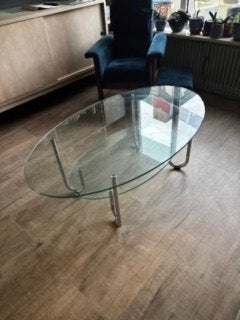 Vintage Salontafel Gispen, Huis en Inrichting, Tafels | Salontafels, Ophalen, Gebruikt, 100 tot 150 cm, 50 tot 100 cm