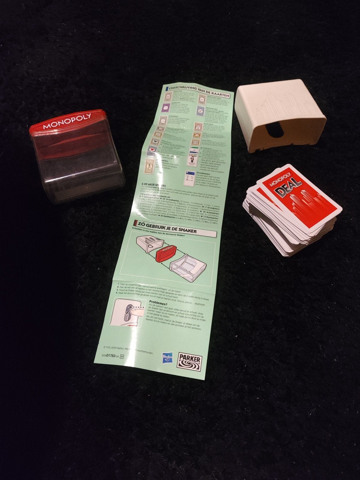 Monopoly Deal Kaartspel - Compact Reisspel, Parker, Gebruikt, Ophalen of Verzenden, Een of twee spelers