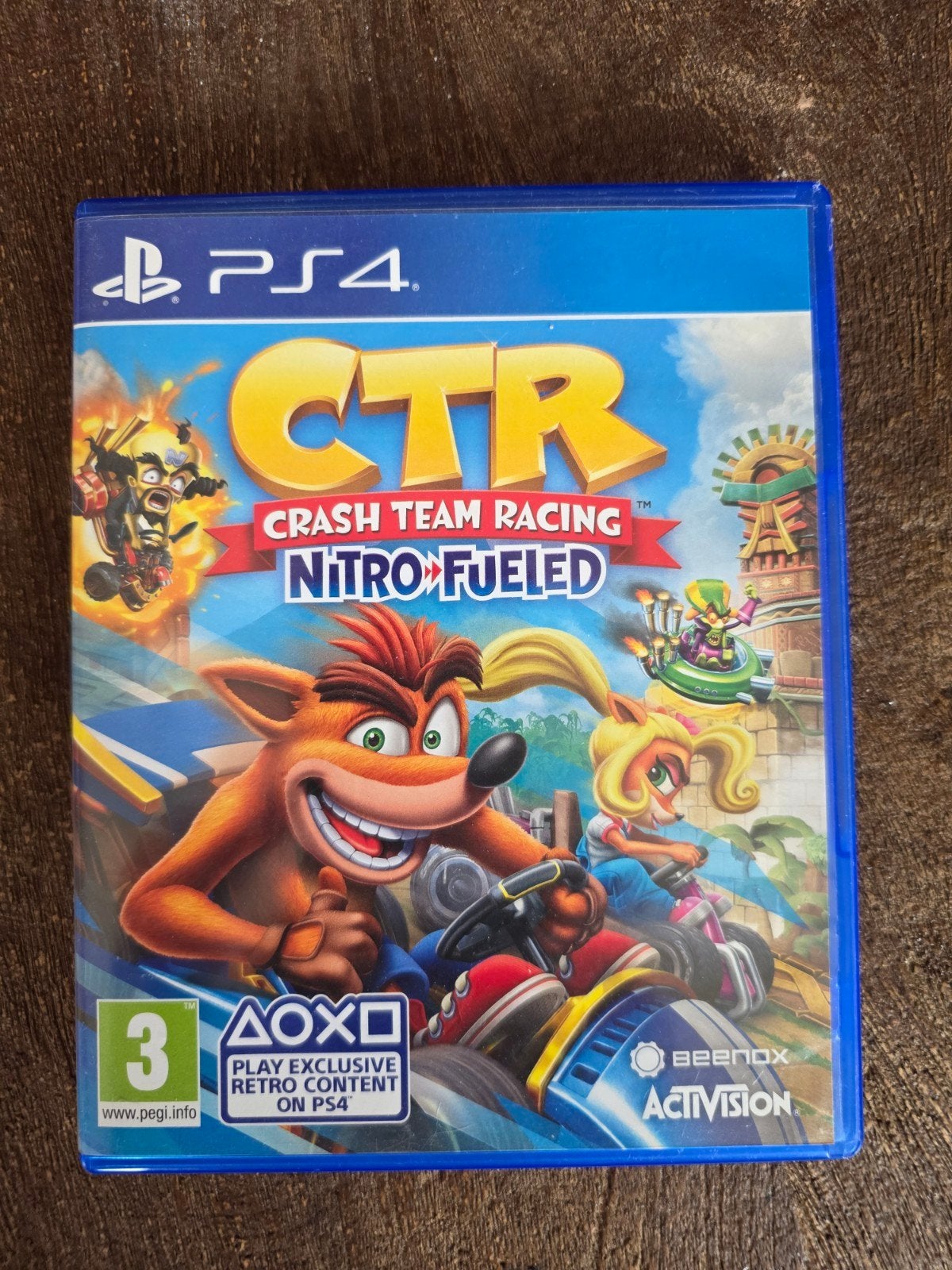Crash Team Racing Nitro-Fueled PS4, Racen en Vliegen, Ophalen of Verzenden, Zo goed als nieuw, Eén computer