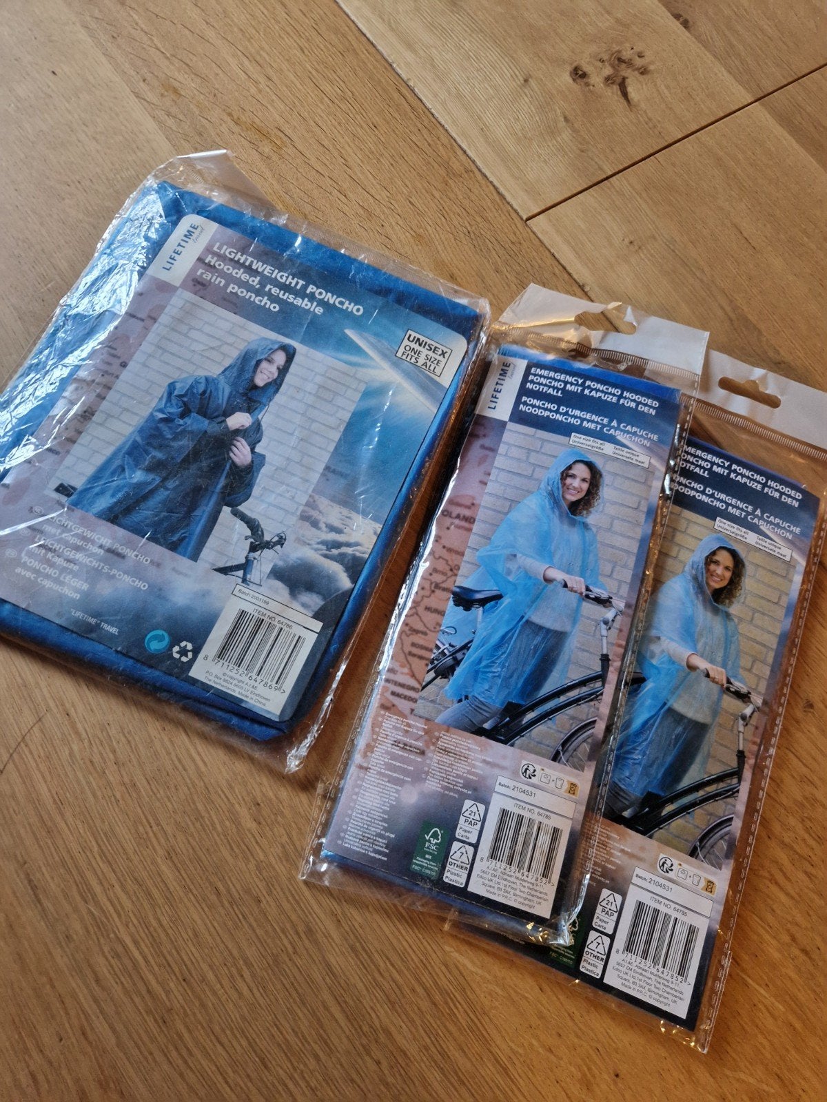 REGEN PONCHO 'S 🌧🌧   3 stuks, Ophalen of Verzenden, Nieuw, Regenjas, Dames