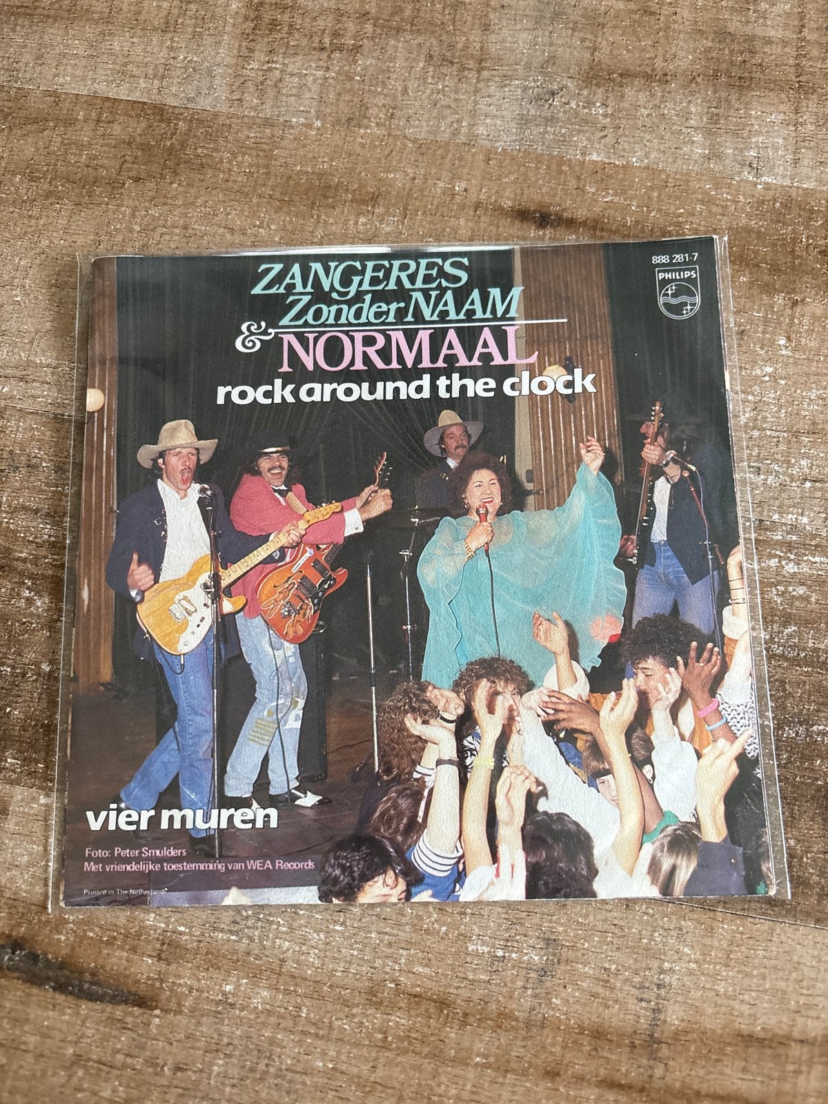 Zangeres Zonder Naam & Normaal - Rock Around The Clock, Gebruikt, 7 inch, Pop, EP